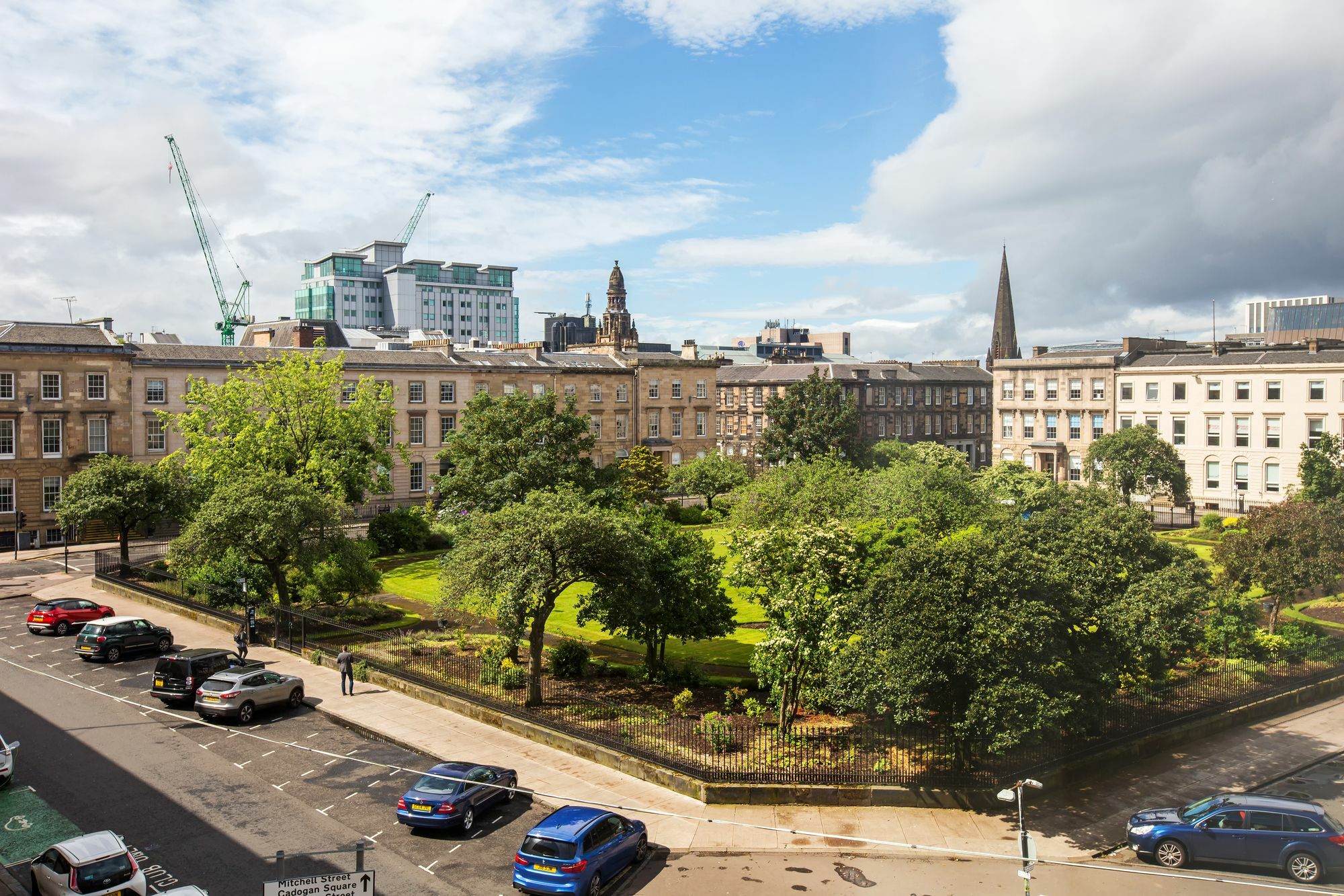 Blythswood Square Apartments Глазго Экстерьер фото